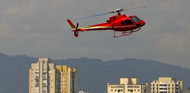 Helicóptero sobrevoa zona oeste de São Paulo; aparelhos vão voar 60 metros mais alto