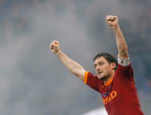 Francesco Totti é um dos ídolos da Roma