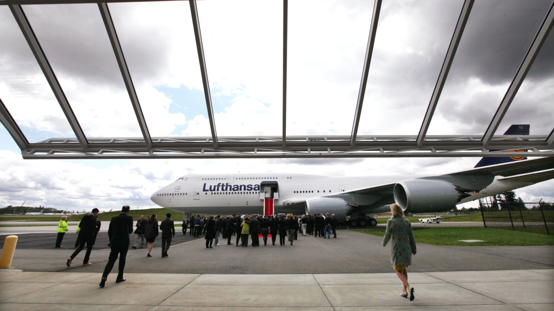 Lufthansa estreia o Boeing 747-8 Intercontinental - Elaine Thompson/AP