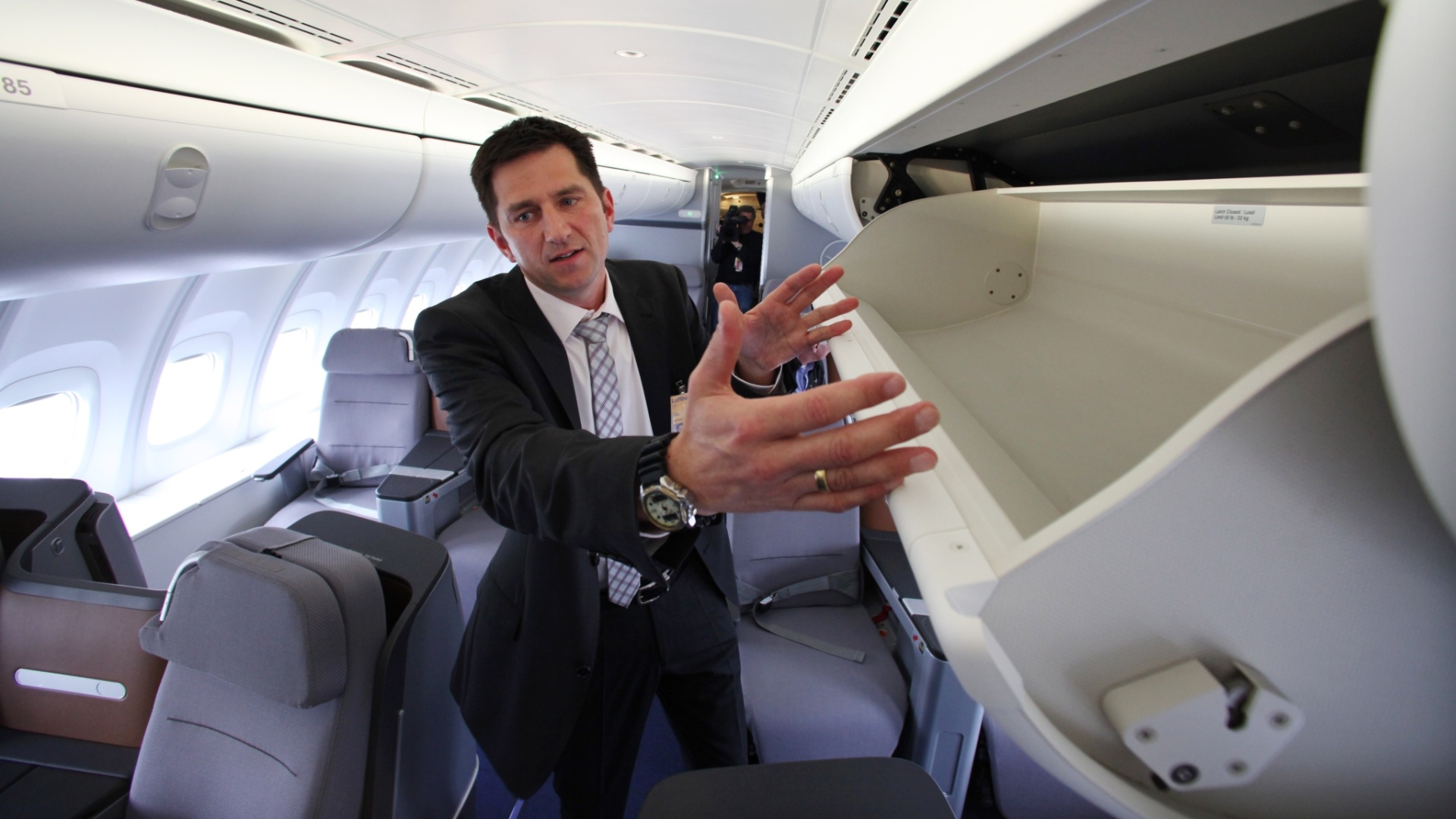 Lufthansa estreia o Boeing 747-8 Intercontinental - Elaine Thompson/AP