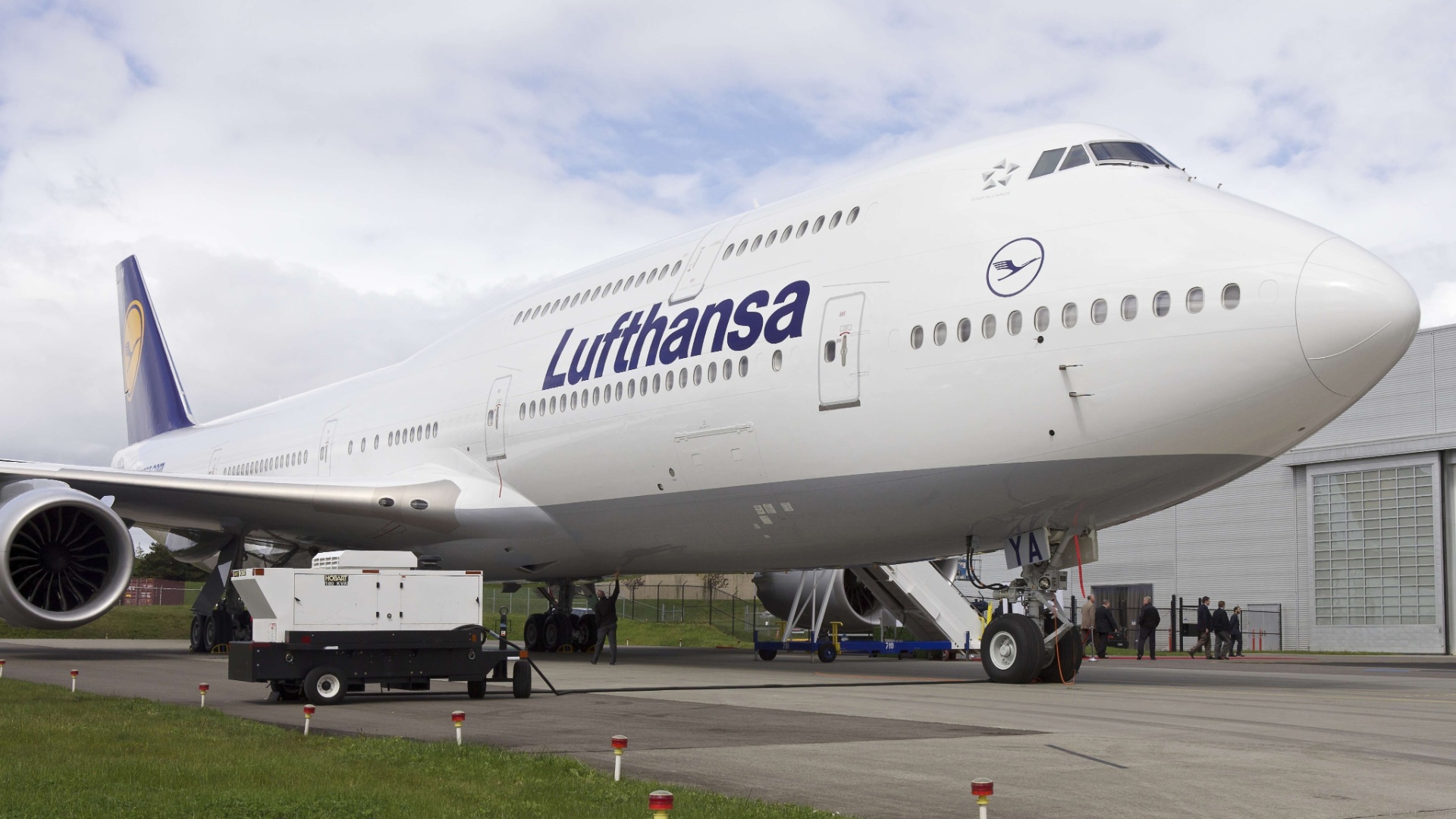 Lufthansa estreia o Boeing 747-8 Intercontinental - Stephen Brashear/Getty Images/AFP