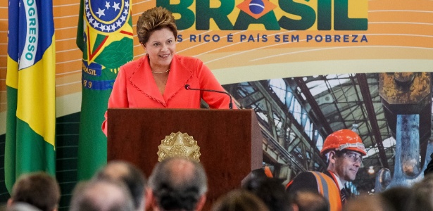 A presidente Dilma Rousseff anuncia os detalhes do plano de redução de tarifas de energia - Divulgação